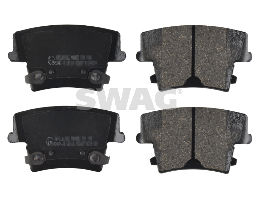 set placute frana,frana disc 72 11 6109 SWAG